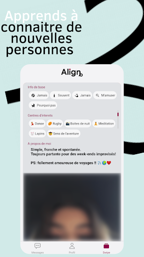 Align preview
