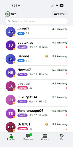 Baza screenshot