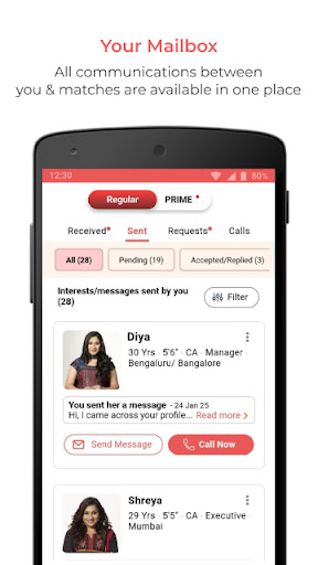Buddhist Matrimony App screenshot