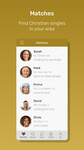 Christian Lifestyle Dating App screenshot