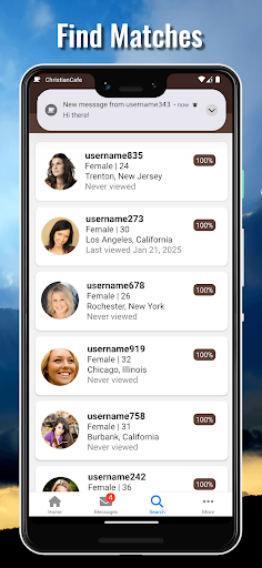 ChristianCafe screenshot