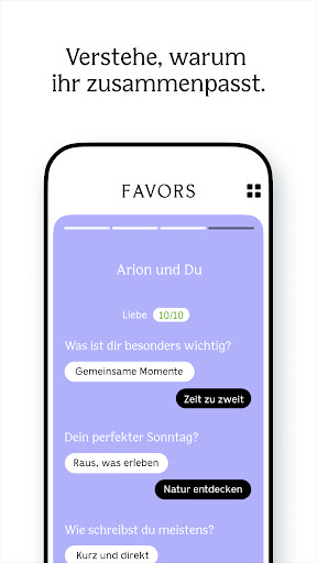 FAVORS screenshot