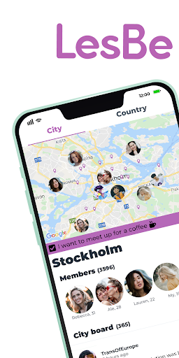 LesBeSocial screenshot