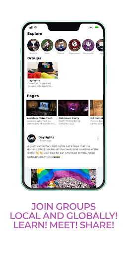 LesBeSocial screenshot