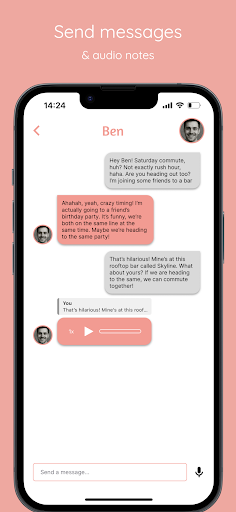 Meetline screenshot