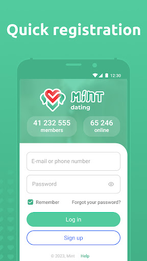 Mint Dating screenshot