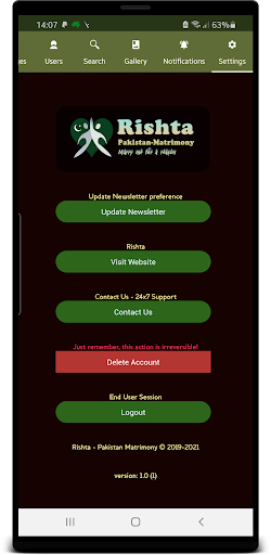 Rishta screenshot