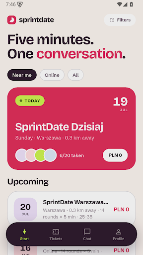 SprintDate screenshot