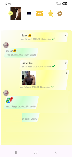 Tchat screenshot
