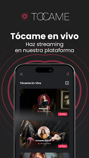 Tocame app preview