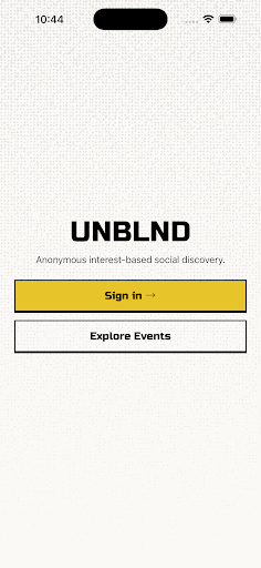 UNBLND screenshot