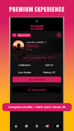 Vikiroom screenshot