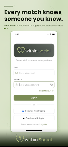 Within Social screenshot