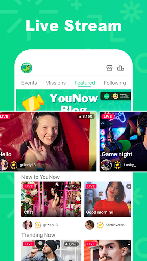 YouNow screenshot