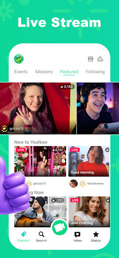 YouNow screenshot
