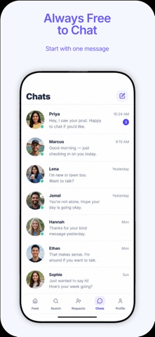 FriendsApp screenshot