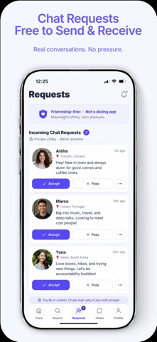 FriendsApp screenshot