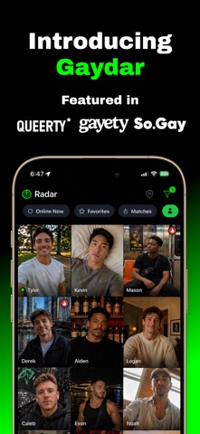 Gaydar screenshot