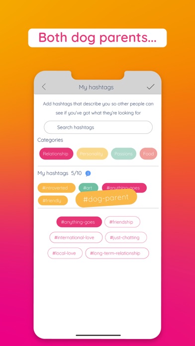 Hashtag Dating preview
