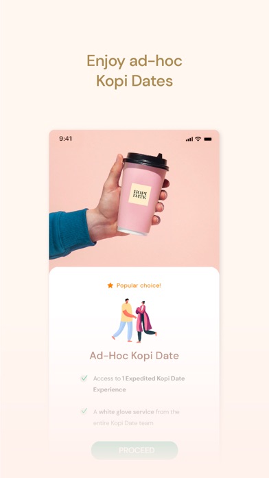 Kopi Date screenshot