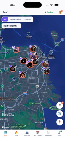 NearbyGrid screenshot