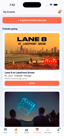 NearbyGrid screenshot
