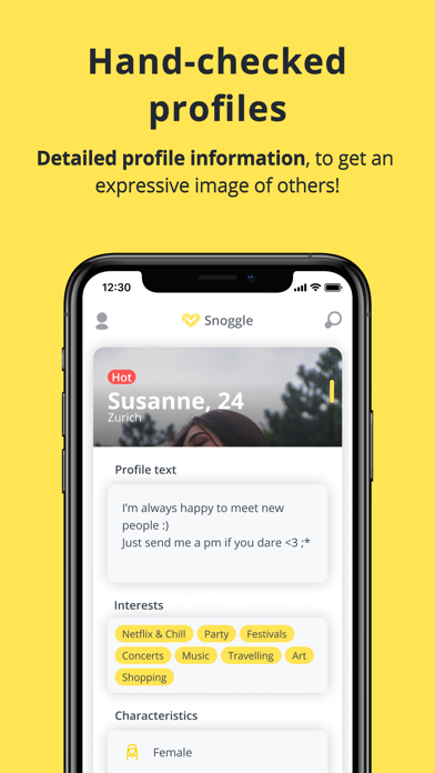 Snoggle screenshot